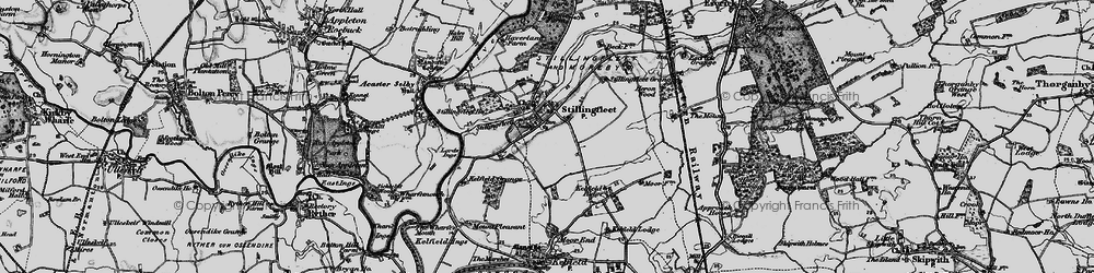 Old map of Stillingfleet in 1898