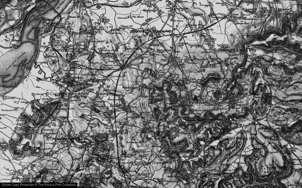 Old Map of Stinchcombe, 1897 in 1897