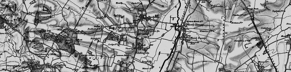 Old map of Stirtloe in 1898