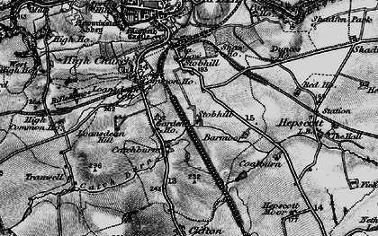 Old map of Stobhill in 1897