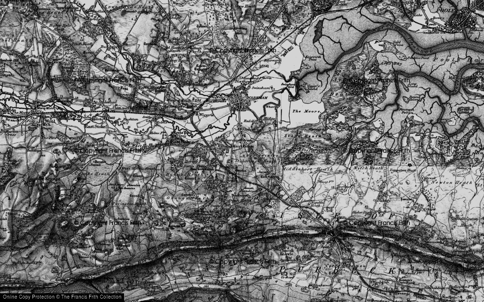 Old Map of Stoborough Green, 1897 in 1897