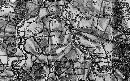 Old map of Stockdalewath in 1897