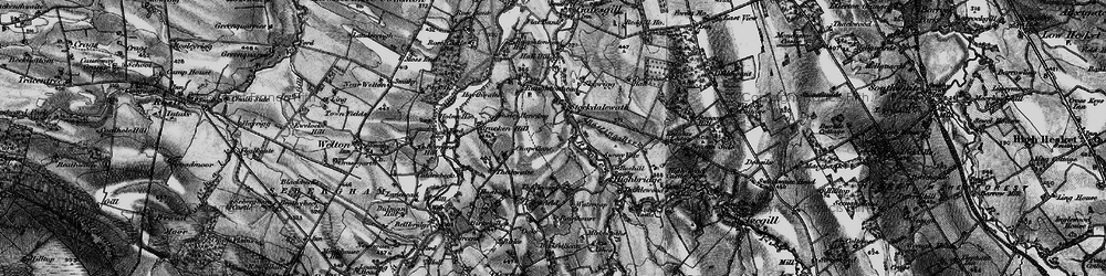 Old map of Stockdalewath in 1897