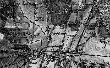 Old map of Stockheath in 1895