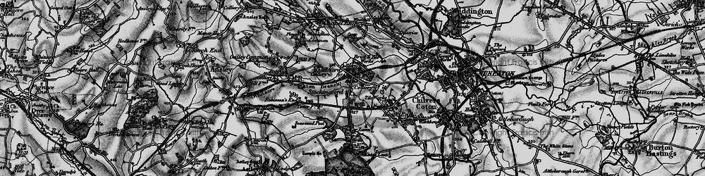 Old map of Stockingford in 1899