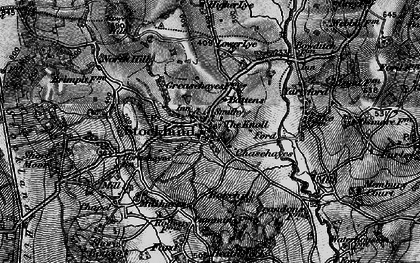 Old map of Stockland in 1898