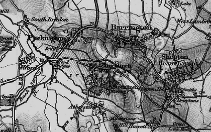 Old map of Stocklinch in 1898