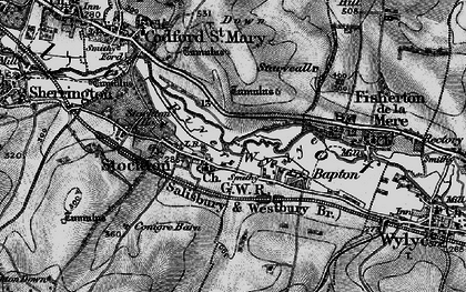 Old map of Stockton in 1898