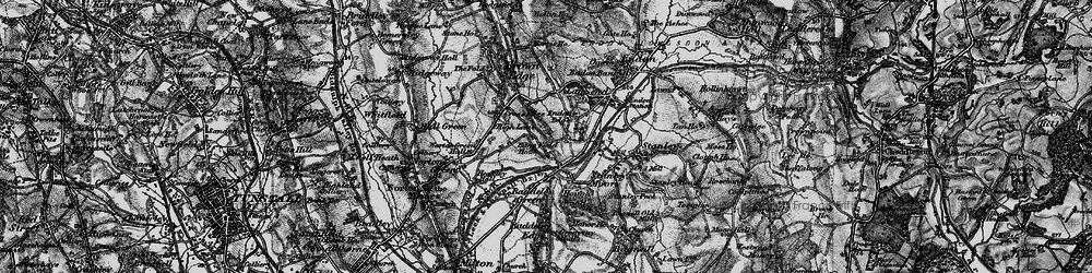 Old map of Stockton Brook in 1897