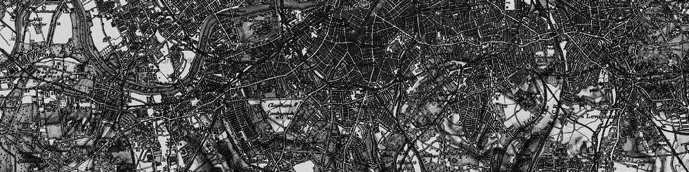 Old map of Stockwell in 1896