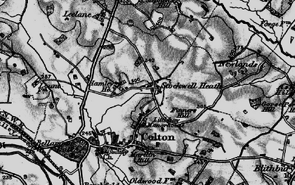 Old map of Stockwell Heath in 1898