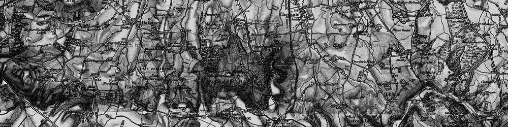 Old map of Stockwood in 1898