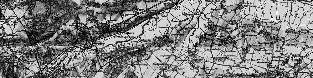 Old map of Stodmarsh in 1895