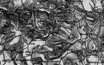Old map of Stoke Abbott in 1898