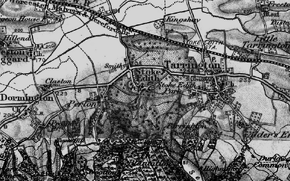 Old map of Stoke Edith in 1898