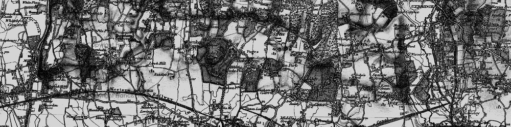 Old map of Stoke Green in 1896