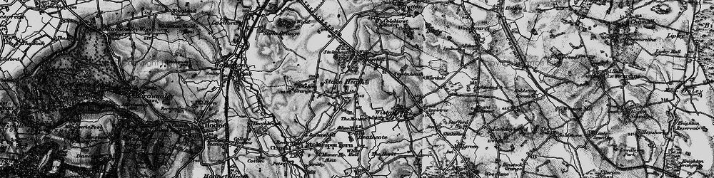 Old map of Stoke Heath in 1897