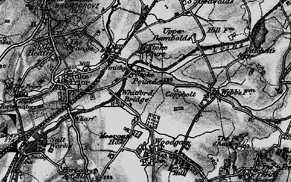 Old map of Whitford Bridge in 1898