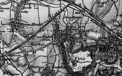 Old map of Stoke Sub Hamdon in 1898