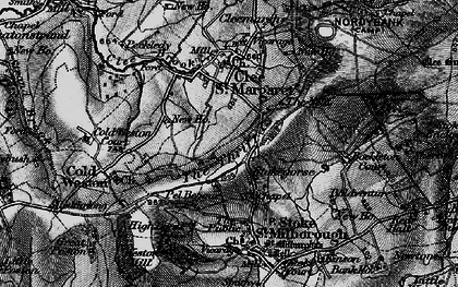 Old map of Stokegorse in 1899