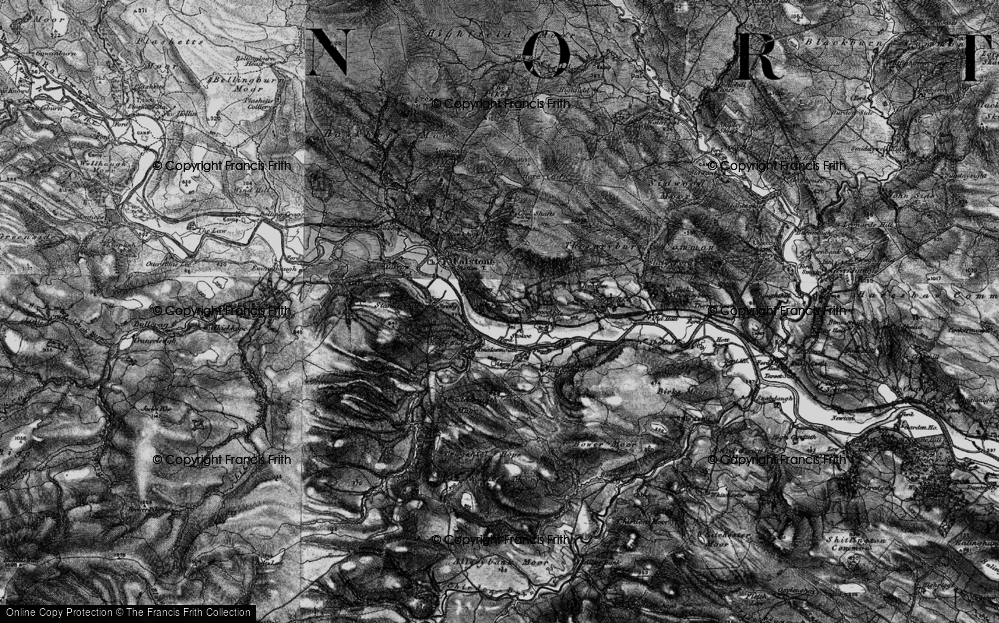 Old Map of Stokoe, 1897 in 1897