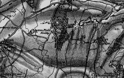 Old map of Ston Easton in 1898