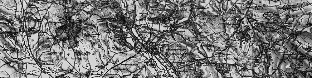 Old map of Stone in 1897
