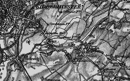Old map of Stone in 1899