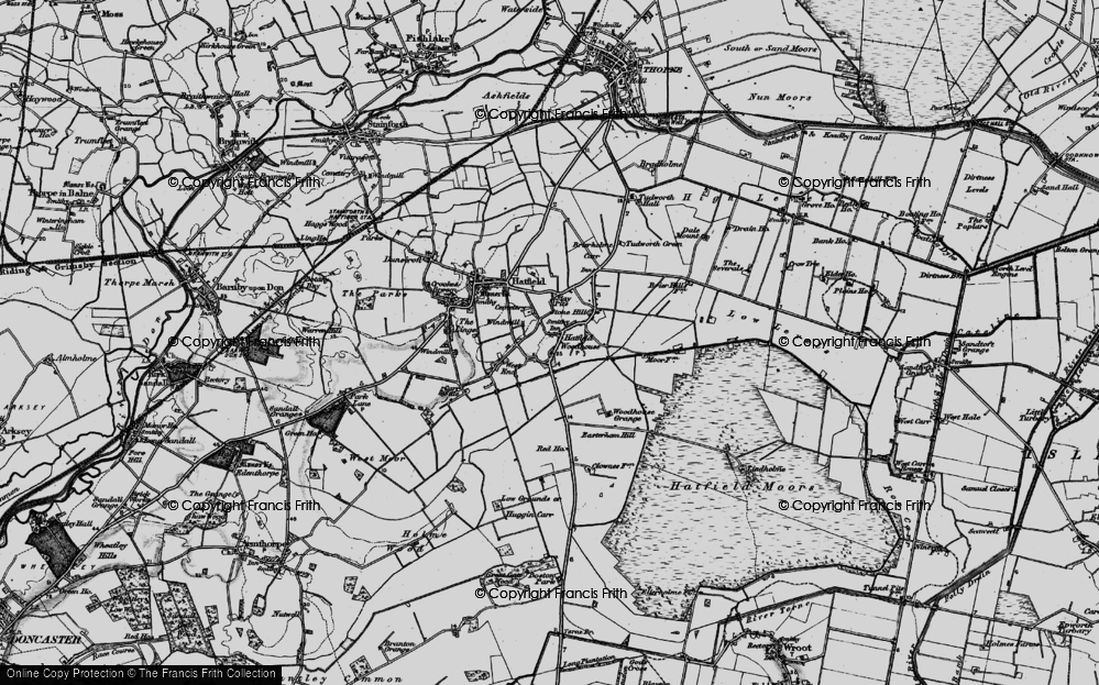 Old Map of Stone Hill, 1895 in 1895