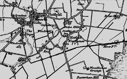 Old map of Stone Hill in 1895
