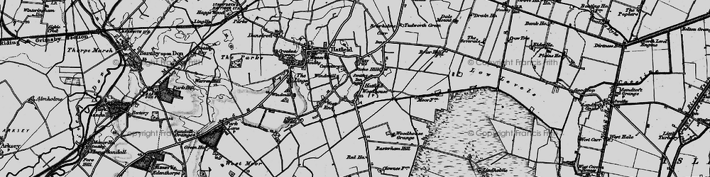 Old map of Stone Hill in 1895