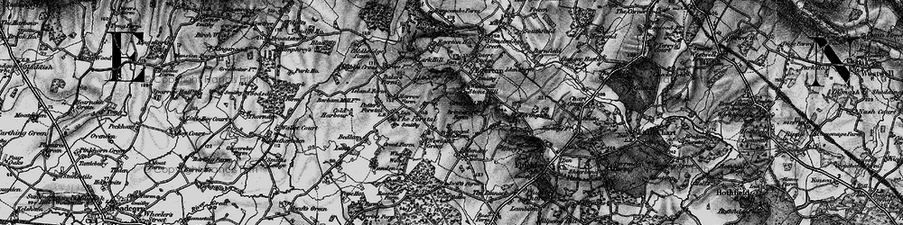 Old map of Stone Hill in 1895
