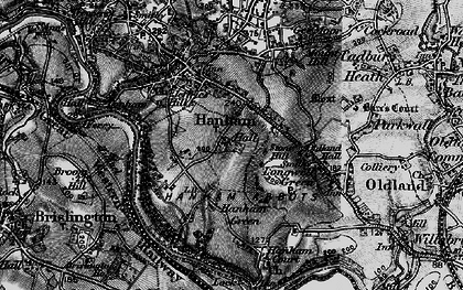 Old map of Stone Hill in 1898