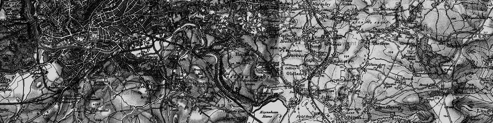 Old map of Stone Hill in 1898
