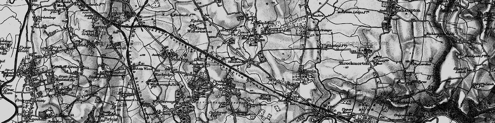 Old map of Stonebow in 1898