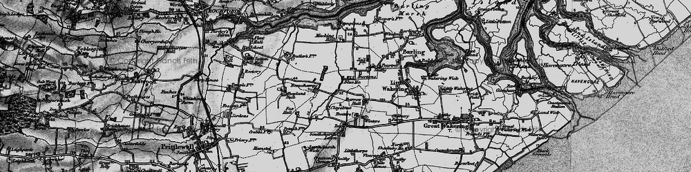 Old map of Stonebridge in 1895