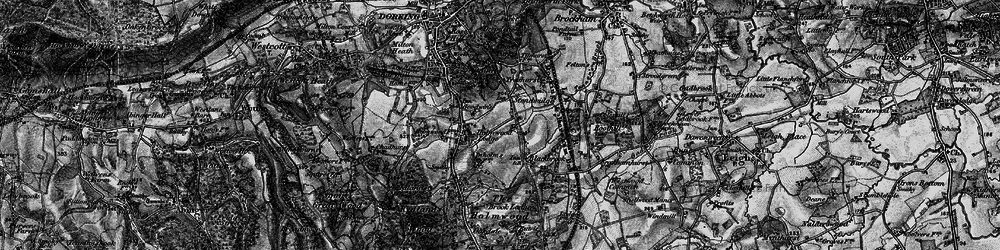 Old map of Stonebridge in 1896