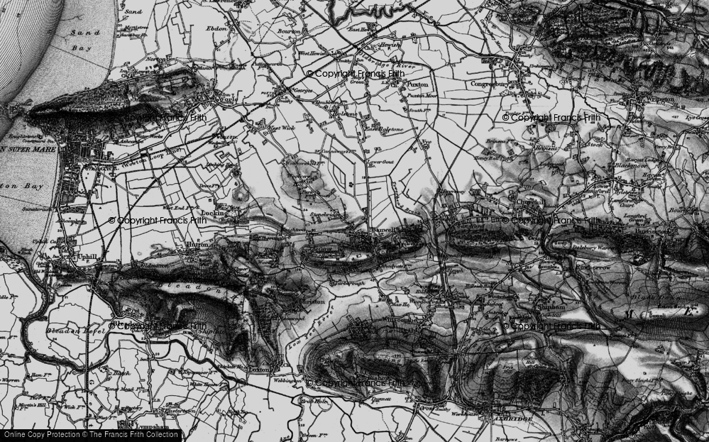 Old Map of Stonebridge, 1898 in 1898
