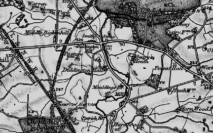 Old map of Stonebridge in 1899