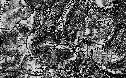 Old map of Stonecrouch in 1895
