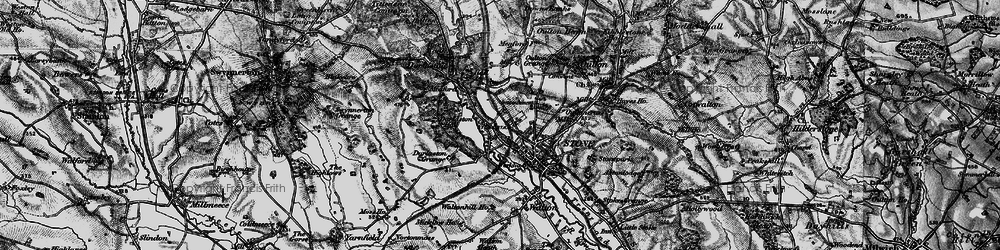 Old map of Stonefield in 1897