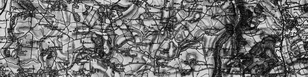 Old map of Stonepits in 1898