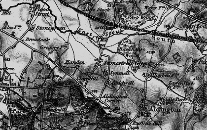 Old map of Stonestreet Green in 1895