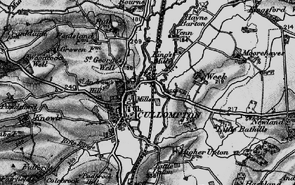 Old map of Stoneyford in 1898