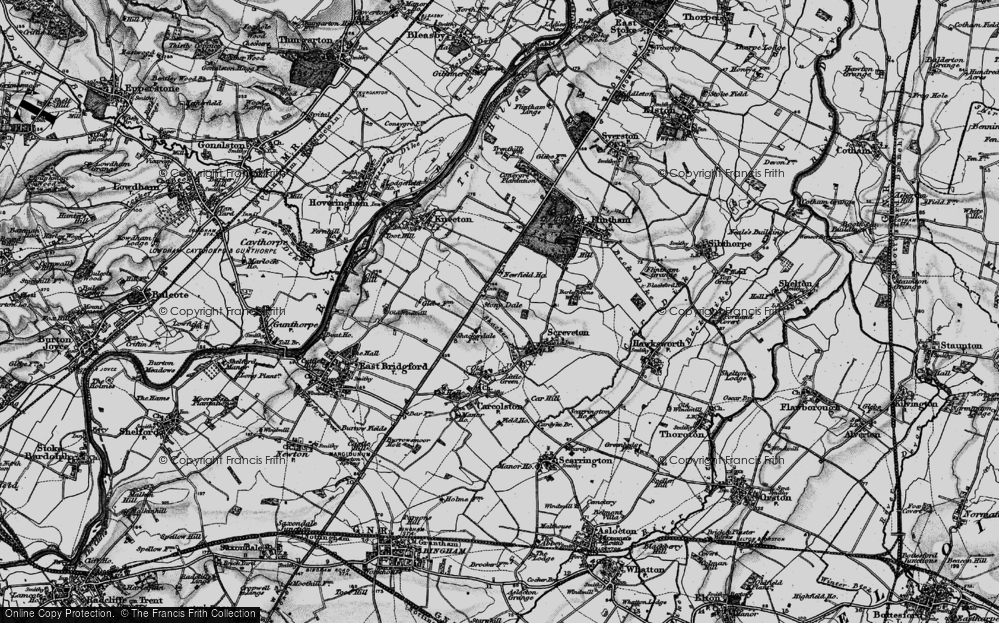 Old Map of Stony Dale, 1899 in 1899