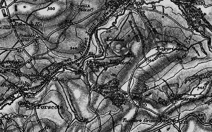 Old map of Stony Littleton in 1898