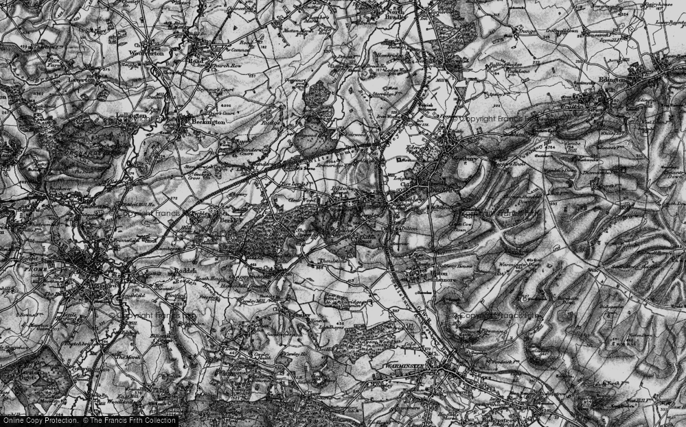 Old Map of Stormore, 1898 in 1898