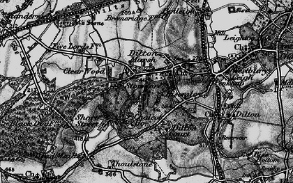 Old map of Stormore in 1898