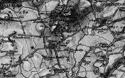 Old map of Stour Row in 1898