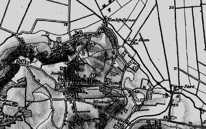 Old map of Stout in 1898